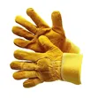Durable Cowsplit Leather Safety Gloves - 2