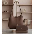 Chrisbella Textured Hobo Shoulder Bag Crossbody Set (2 Pieces) - 5