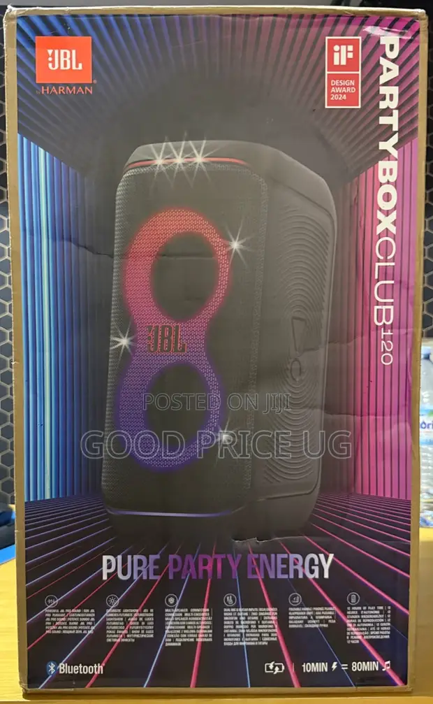 JBL PartyBox Club 120 Portable Bluetooth Party Speaker - 1