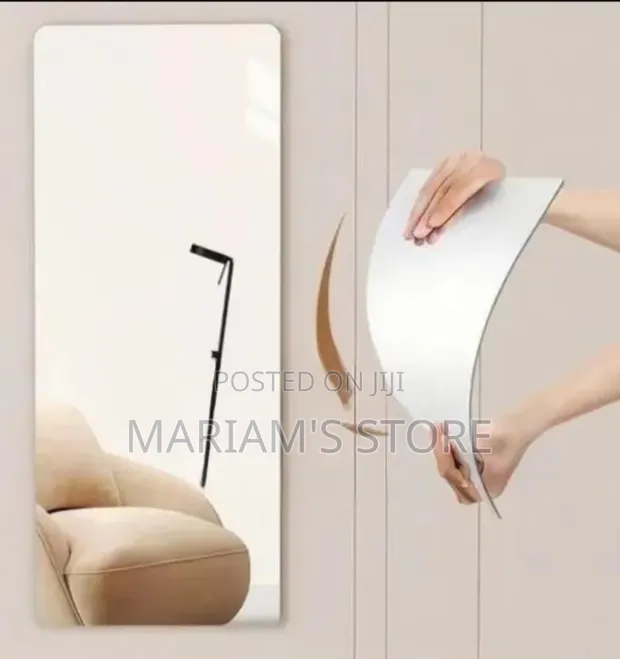 Flexible Shatterproof Acrylic Wall Mirror - 1