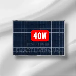 40W Monocrystalline Solar Panel - Brand New