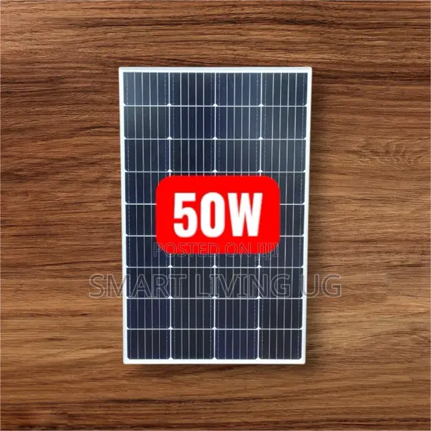 50W High-Performance Monocrystalline Solar Panel - 1