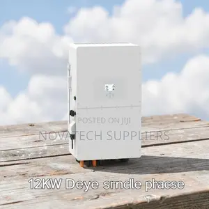 Deye 12kW 48V Hybrid Solar Inverter, 3 MPPT, Single Phase