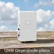 Original Deye 12kW Hybrid Solar Inverter 250A 48V - 1