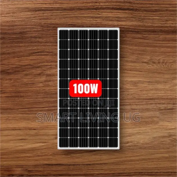 Heavy-Duty 100W Solar Panel - Lc Star Monocrystalline - 1