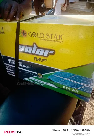 Gold Star SMF Battery 100Ah/12V - Germany Technology