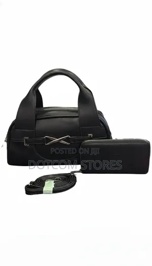 2pcs Classic Chrisbella Barrel Satchel Bag with Wallet