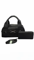 2pcs Classic Chrisbella Barrel Satchel Bag with Wallet - 1