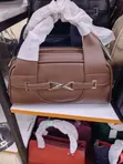 2pcs Classic Chrisbella Barrel Satchel Bag with Wallet - 2