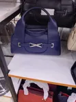 2pcs Classic Chrisbella Barrel Satchel Bag with Wallet - 4
