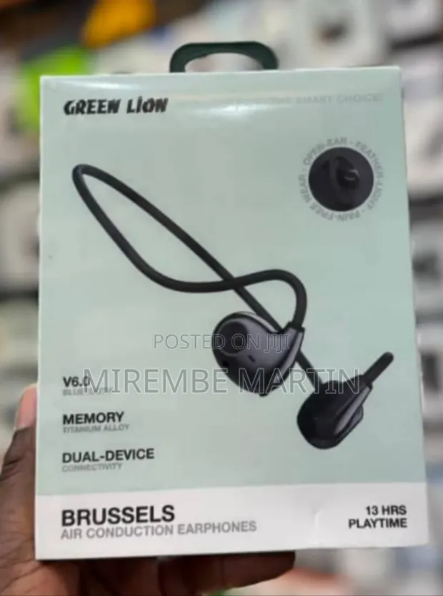 Green Lion Brussels Air Conduction Earphones - 1