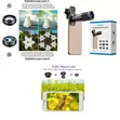 APEXEL 9-in-1 Mobile Camera Lens Kit (22x Telephoto, Macro, Wide, Fisheye) - 1