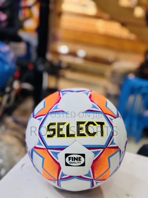 Size 4 Leather Soccer Ball - 1