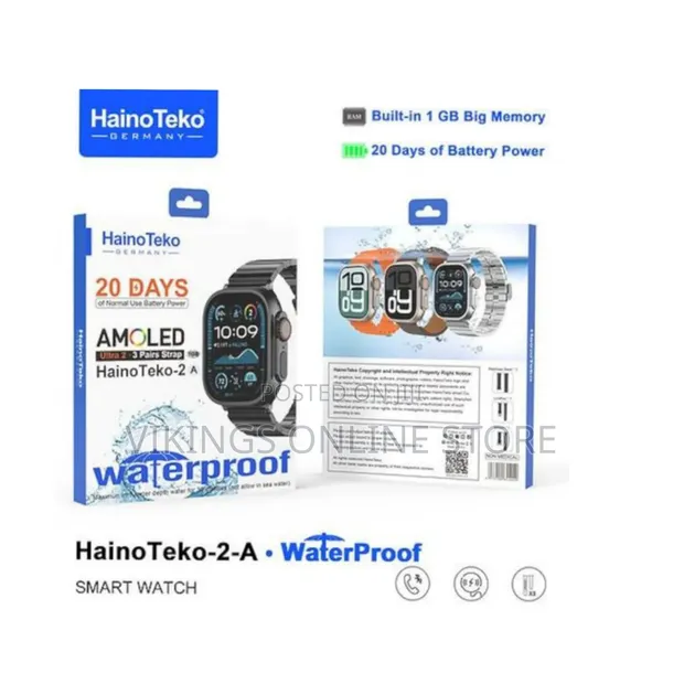 Haino Teko Smart Watch Ultra 2 AMOLED 1GB - 1