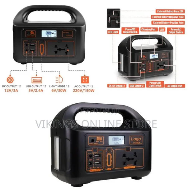 150W Portable Power Station with 12Ah Battery - 1