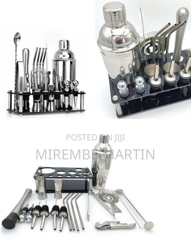 20-Piece Boston Cocktail Shaker Set - 1