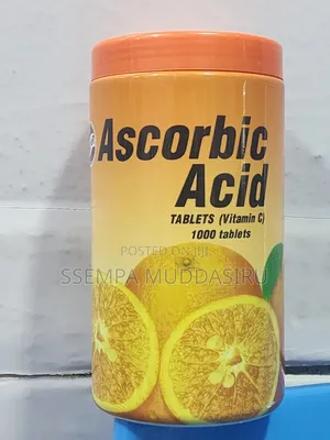 Ascorbic Acid Vitamin C Tablets - 1000 Count