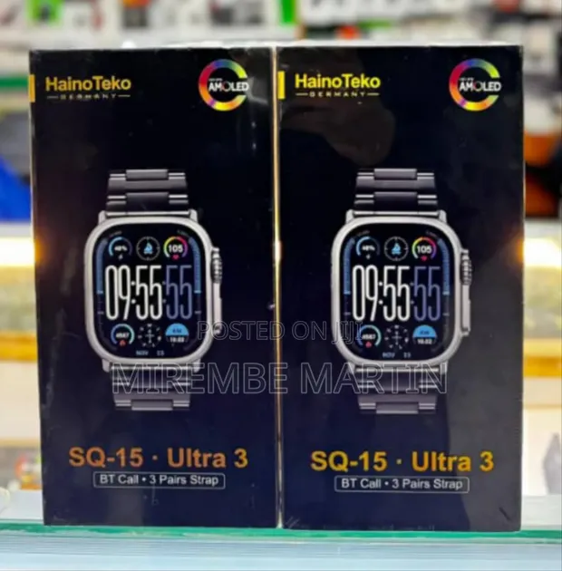 Haino Teko SQ15 Ultra 3 Smart Watch (3 Pairs Strap) - 1