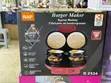 Brand New RAF Double Electric Burger Maker (R.2534) - 1