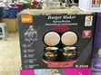 Brand New RAF Double Electric Burger Maker (R.2534) - 2
