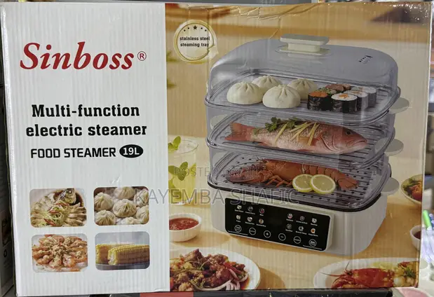 Sinboss 19L Multi-Function Electric Food Steamer - Brand New - 1