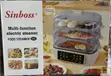Sinboss 19L Multi-Function Electric Food Steamer - Brand New - 1