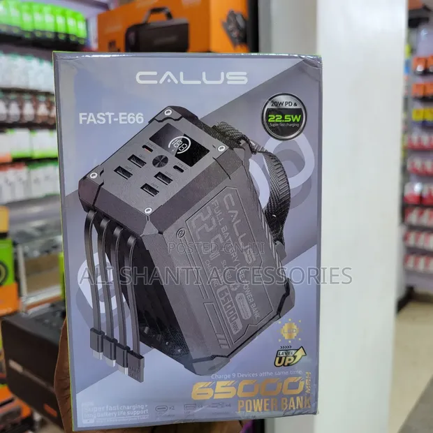 65000mAh Heavy-Duty Power Bank Station - 1