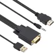 VGA to HDMI Converter Cable 1080P - 1.8M - 2