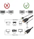 VGA to HDMI Converter Cable 1080P - 1.8M - 4