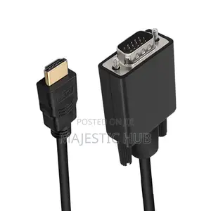 HDMI to VGA Converter Cable - Male to Female Adapter