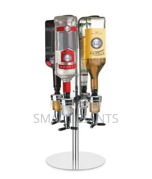 Bar Butler 6-Bottle Rotating Liquor Dispenser - 1