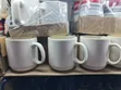 12-Piece Tall Blue Ceramic Cups - 2