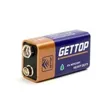 GETTOP Heavy Duty 9V Battery, Mercury-Free - 2