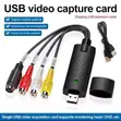 USB 2.0 Video Capture Card RCA to USB Audio Video Converter - 1