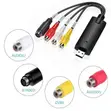 USB 2.0 Video Capture Card RCA to USB Audio Video Converter - 3