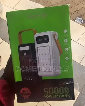Oarmio 50,000mAh Power Bank with LED Light