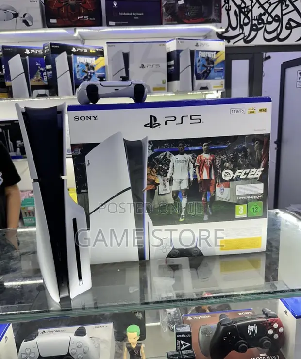 PS5 Slim Disc Edition Console - 1