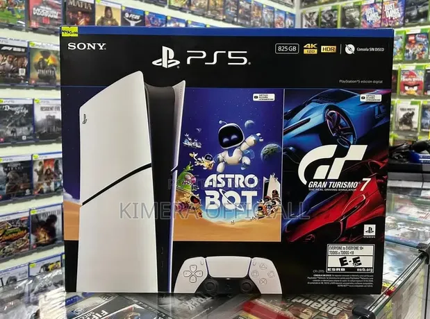 New PlayStation 5 Slim Digital Edition Console - 1