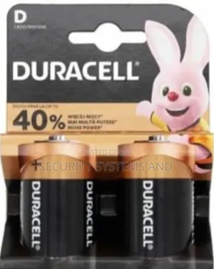 Duracell D Size LR20 1.5V Batteries - Pack of 2