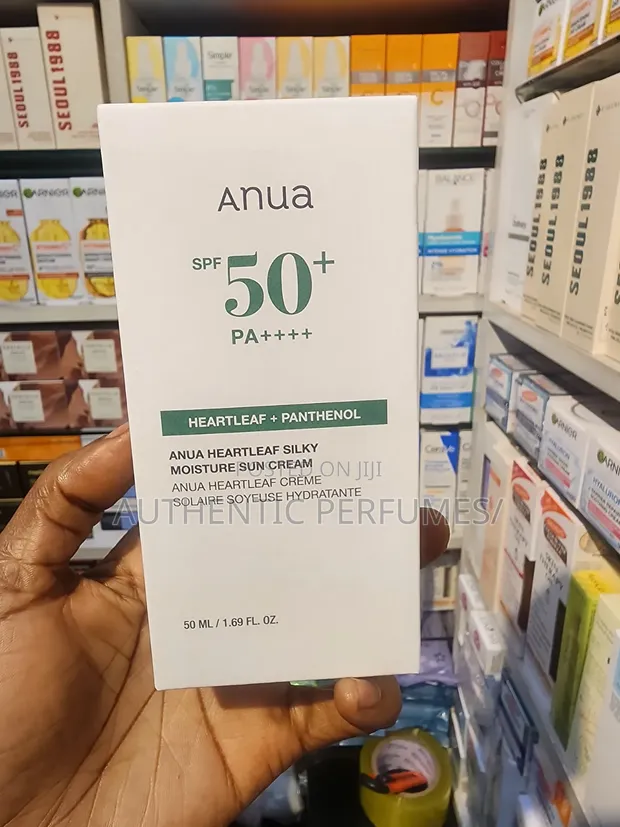 Anua Heartleaf Silky Moisture Sun Cream SPF 50+ PA+++ - 1