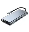 11-in-1 USB Type-C Hub with HDMI, VGA, Ethernet, PD Charging - 1