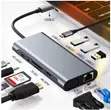 11-in-1 USB Type-C Hub with HDMI, VGA, Ethernet, PD Charging - 3