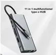 11-in-1 USB Type-C Hub with HDMI, VGA, Ethernet, PD Charging - 4