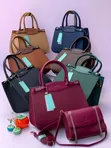 Chrisbella 2-in-1 Designer Luxury Handbag Set - 1