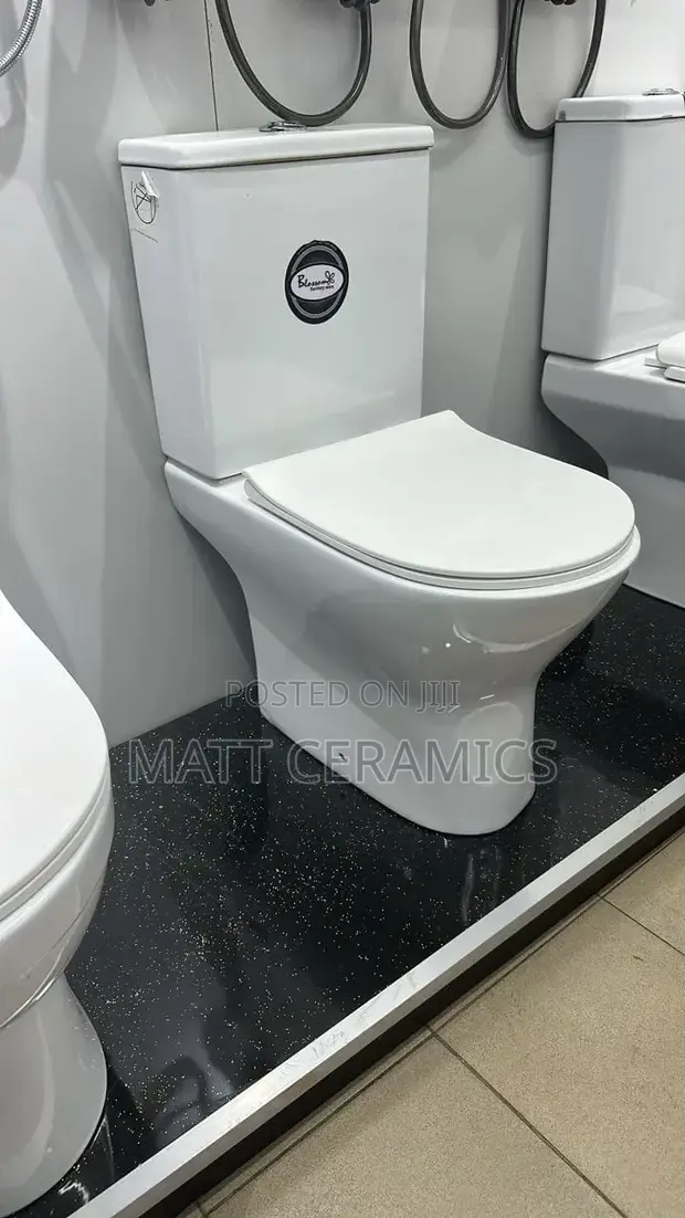 Blossom Brand Toilet Seat - Complete Set - 1
