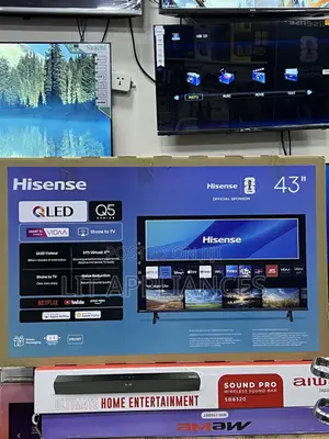 Hisense 43" QLED Smart TV - 3 Year Warranty