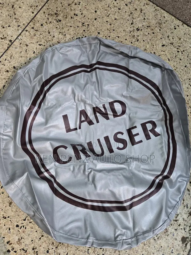 Grey Landcruiser Spare Tyre Cover - 1
