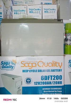 Saga Quality Gel Battery 200Ah/12V