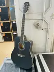 Brand New Black Acoustic Guitar - Nice Sound - 2