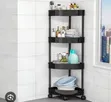 4-Tier Corner Shelf Rack - 1